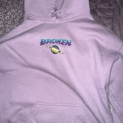 broken promise sweatshirt. size small 