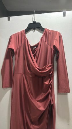 Off shoulder long dress