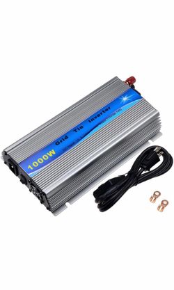 Y&H 1000W Grid Tie Inverter Stackable MPPT Pure Sine Wave DC15-28V Solar Input AC90-140V Output for 12V Solar Panel
