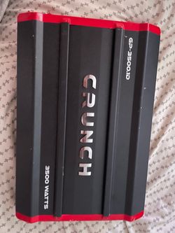 Crunch GP-3500.1D 3500W Car Amplifier