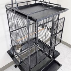 $155 (New in Box) Large 68” parrot bird cage for parakeets cockatiel chinchilla conure cockatoo lovebird parakeet 