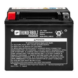 THUNDERBOLT MAGNUM 12V, 160 CCA AGM Battery 12V