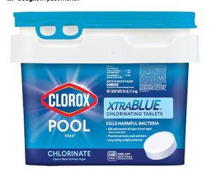 Clorox 25lbs Pool Tablets 