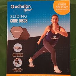 Echelon Sliding Core Discs – New in Box – Home Workout