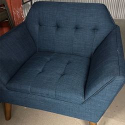 Blue Single Couch 