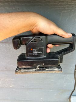 Finishing sander