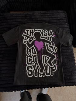 Awful lot of cough syrup shirt,size small