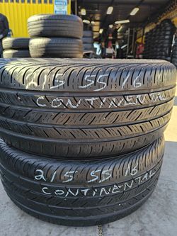 215/55/16 continental