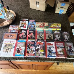 Selling Unopened Sport Boxes, rookie years of many stars