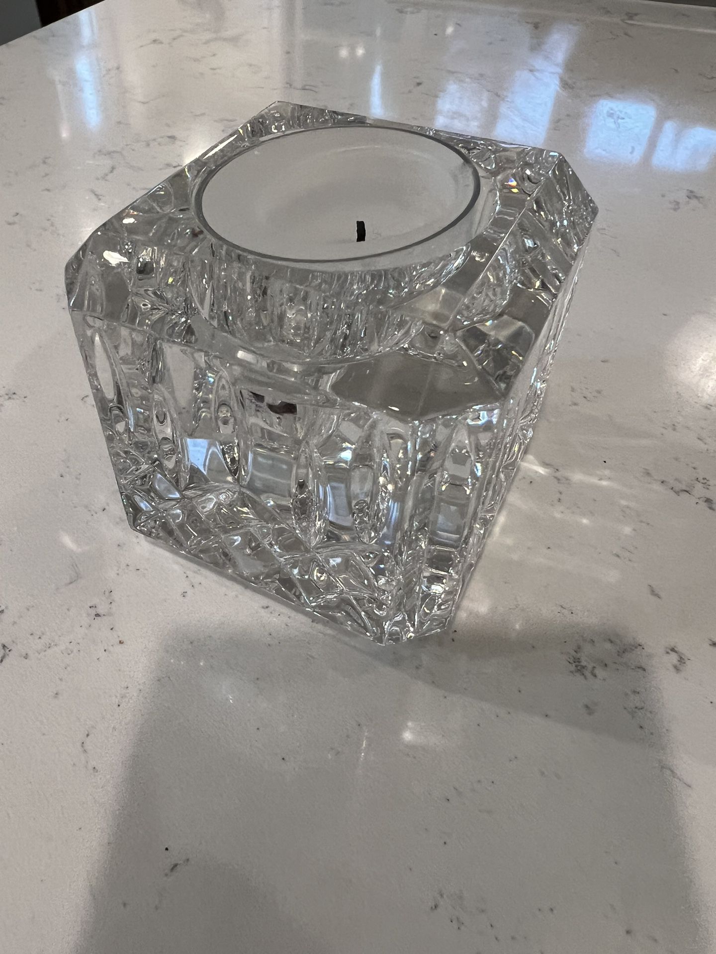 Waterford Lead Crystal Candle Holder