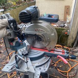 Bosch 12-inch Dual-Bevel Glide Miter Saw. 