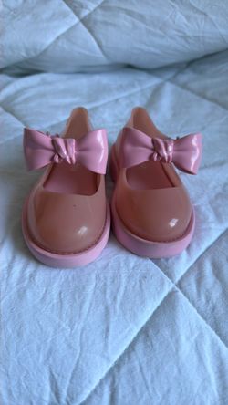 Toddler Pink Mini Melissa Shoes Size 6