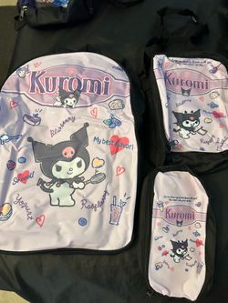 Three-piece backpack sets/new
