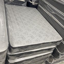 Full Size Mattress 10” Inches Thick New From Factory Also Available in: Twin, Queen, King Same Day Delivery