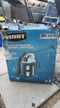 HART 20-Volt 2 Gallon Cordless Backpack Chemical Sprayer Kit