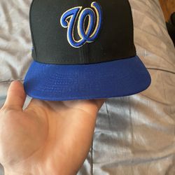 Washington Nationals Fitted Hat 7 3/8