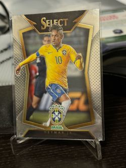 2015-16 Panini Select Neymar Jr Brazil Soccer Card