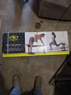 Flat training bench