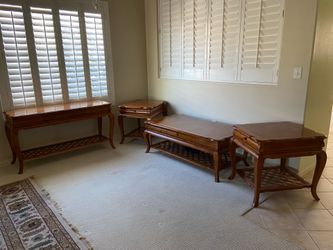 Four Piece Living Room Tables