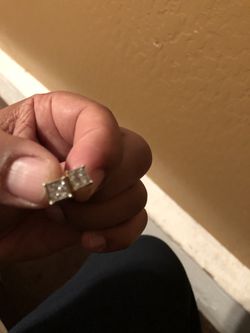 14k diamond earrings