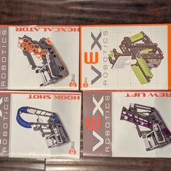 6 x VEX Robotics sets: 3 x Rube Goldberg & 3 x Shooters
