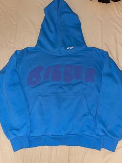 Justin Bieber skylrk authentic blue hoodie