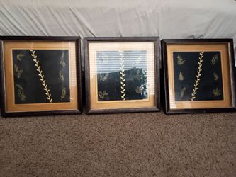 3 piece wall frame set