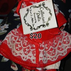 Porcelain Doll ORNAMENT 