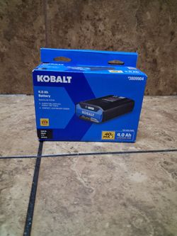 Kobalt 4.0 battery