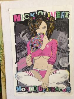 Large - sized NICK OLIVEREZ POSTER