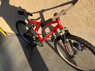 KHS Mountain Bike Red Full Suspension