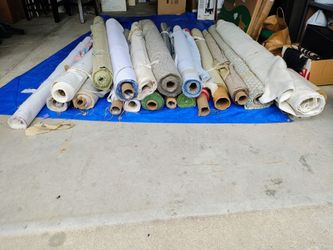 Assorted Fabric Rolls