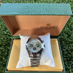 Silver Face Watch 