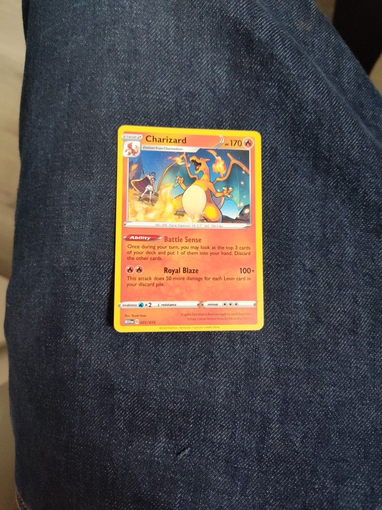 Pulled Out The Pack Today  Stage 2 Charizard