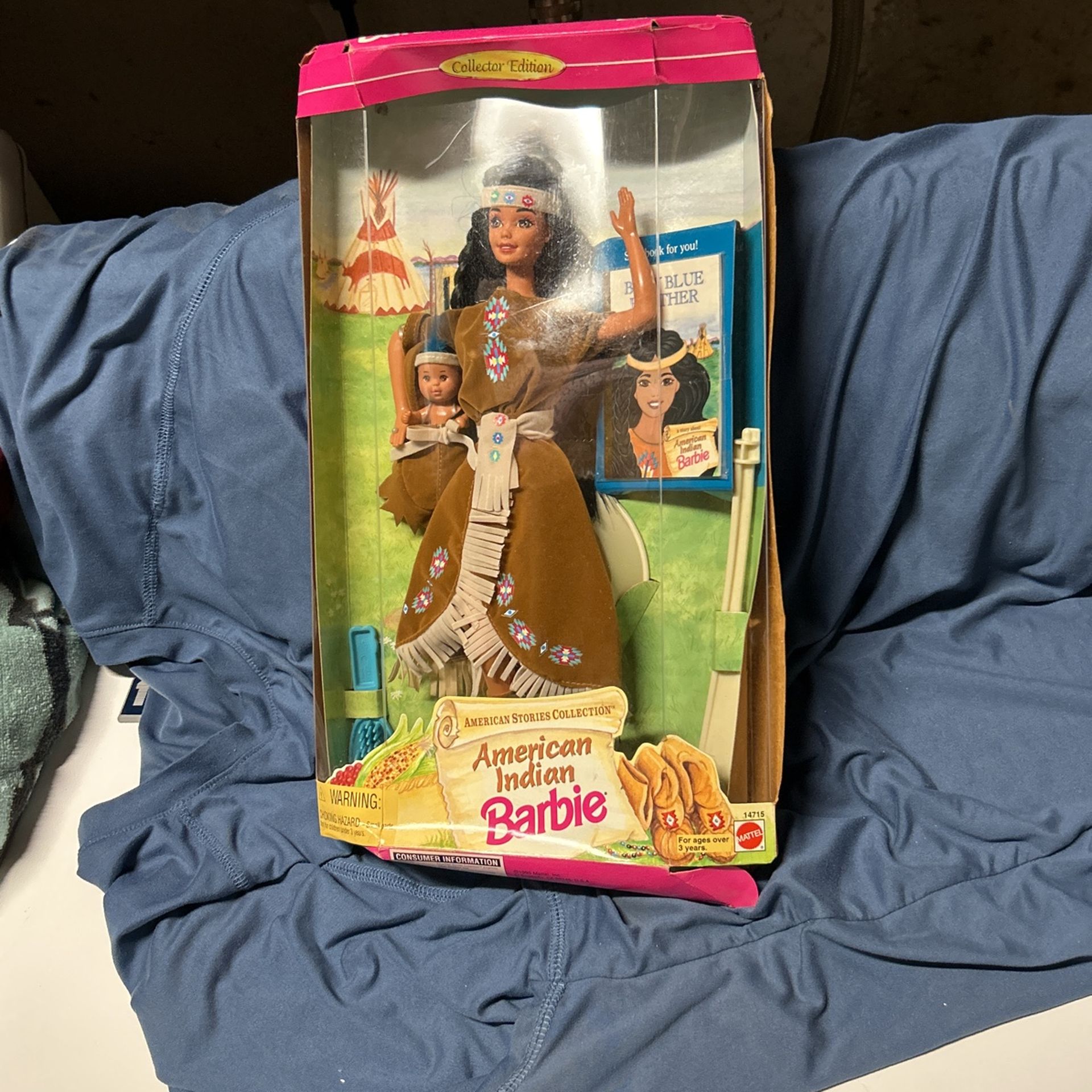 American Indian Barbie Doll American Stories Collection 1995