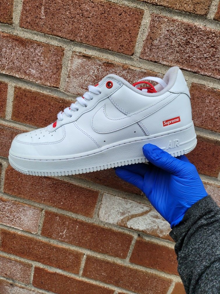 Pre-owned Nike Af1 Supreme 