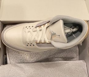 Size Men’s 10 * Air Jordan 3 SE Craft Ivory• New, Unworn