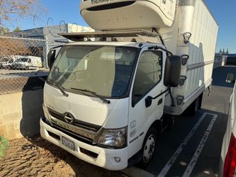 Hino box truck refrigerated