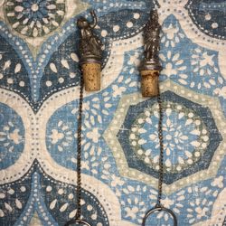 Vintage Pewter Wine Stoppers