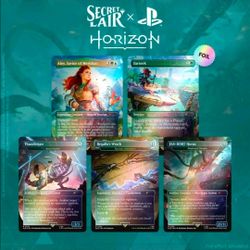 Secret Lair x Horizon: Into the Forbidden West - Rainbow Foil Edition
