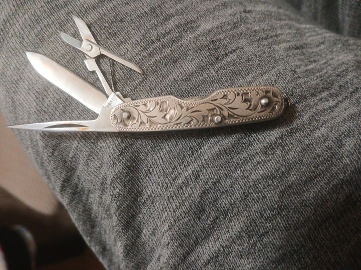 Sterling  Silver Pocket Knife / Pendant 