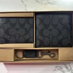 Coach Men’s Wallet Gift Set 