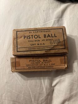 Western Ammo Box (NOT AMMUNITION) WWII era boxes