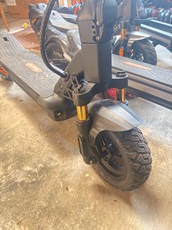 Off-Road Electric Scooter with Dual Suspension