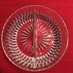 Crystal Divided Dish