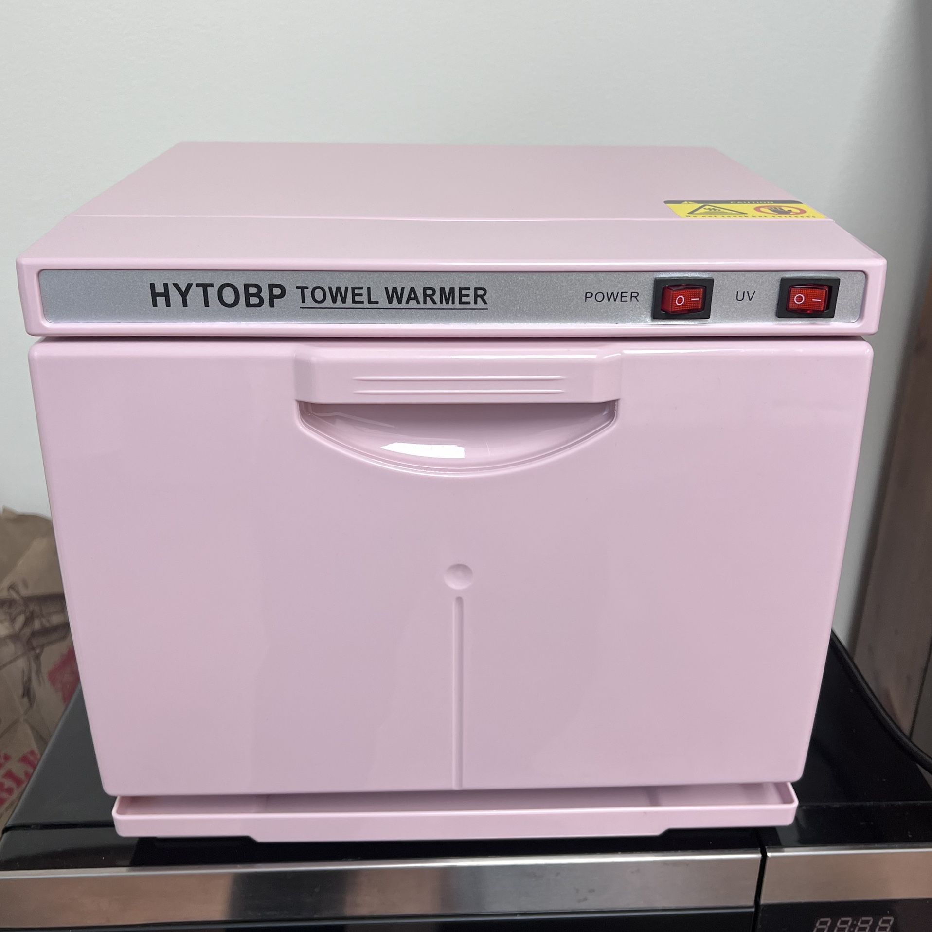 Brand New Spa Pink Hot Towel Warmer Cabinet with UV Sanitizer Light