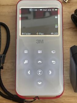 3M Camcorder Projector CP45 - Camcorder with projector - 720p - 5.0 MP - flash 2 GB - flash card - 