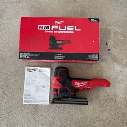Milwaukee M18 FUEL 18V Lithium-Ion Brushless Cordless Barrel Grip Jig Saw (Tool Only)
