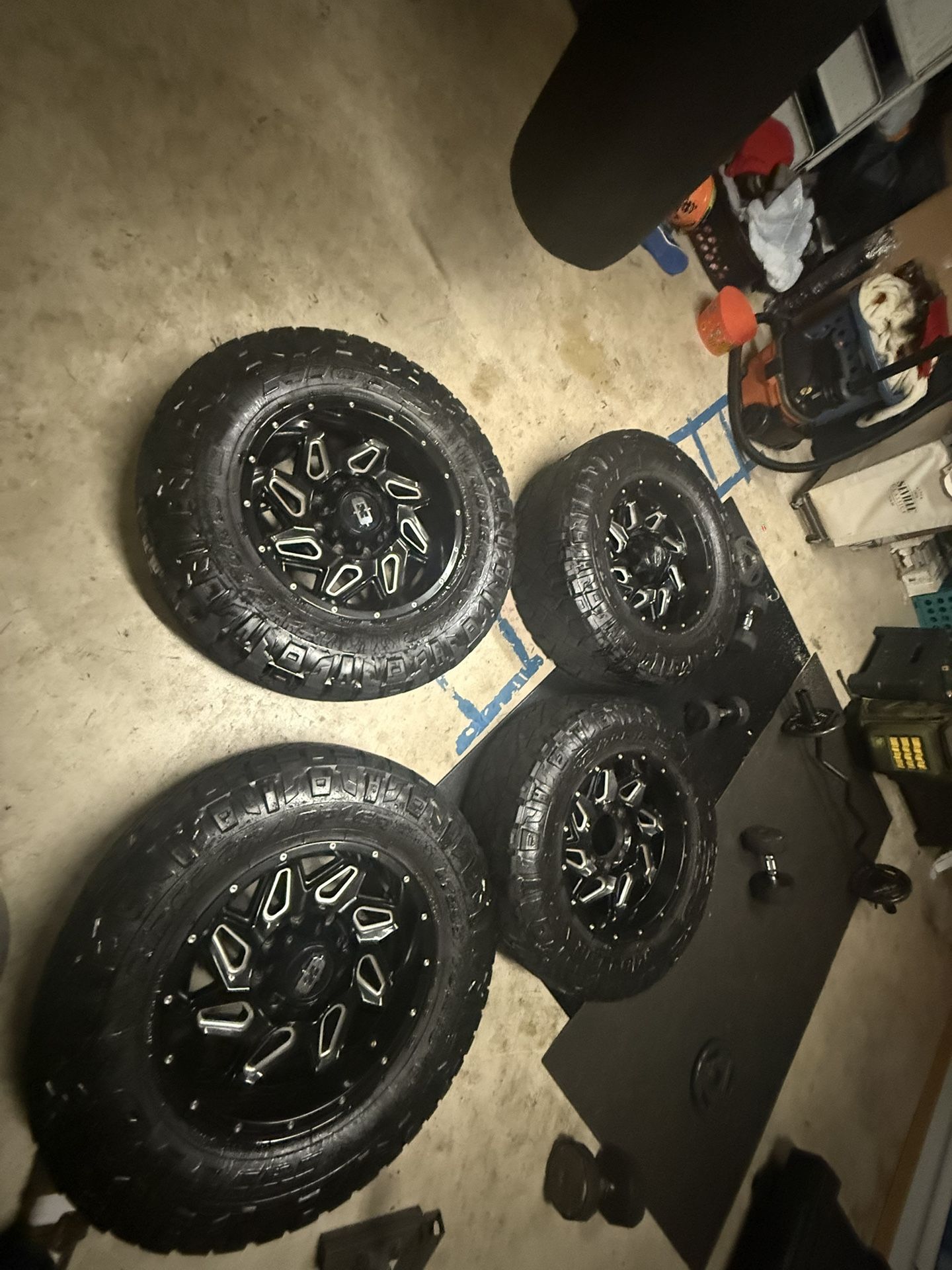 Needle Ridge Grapplers Used With Rims 