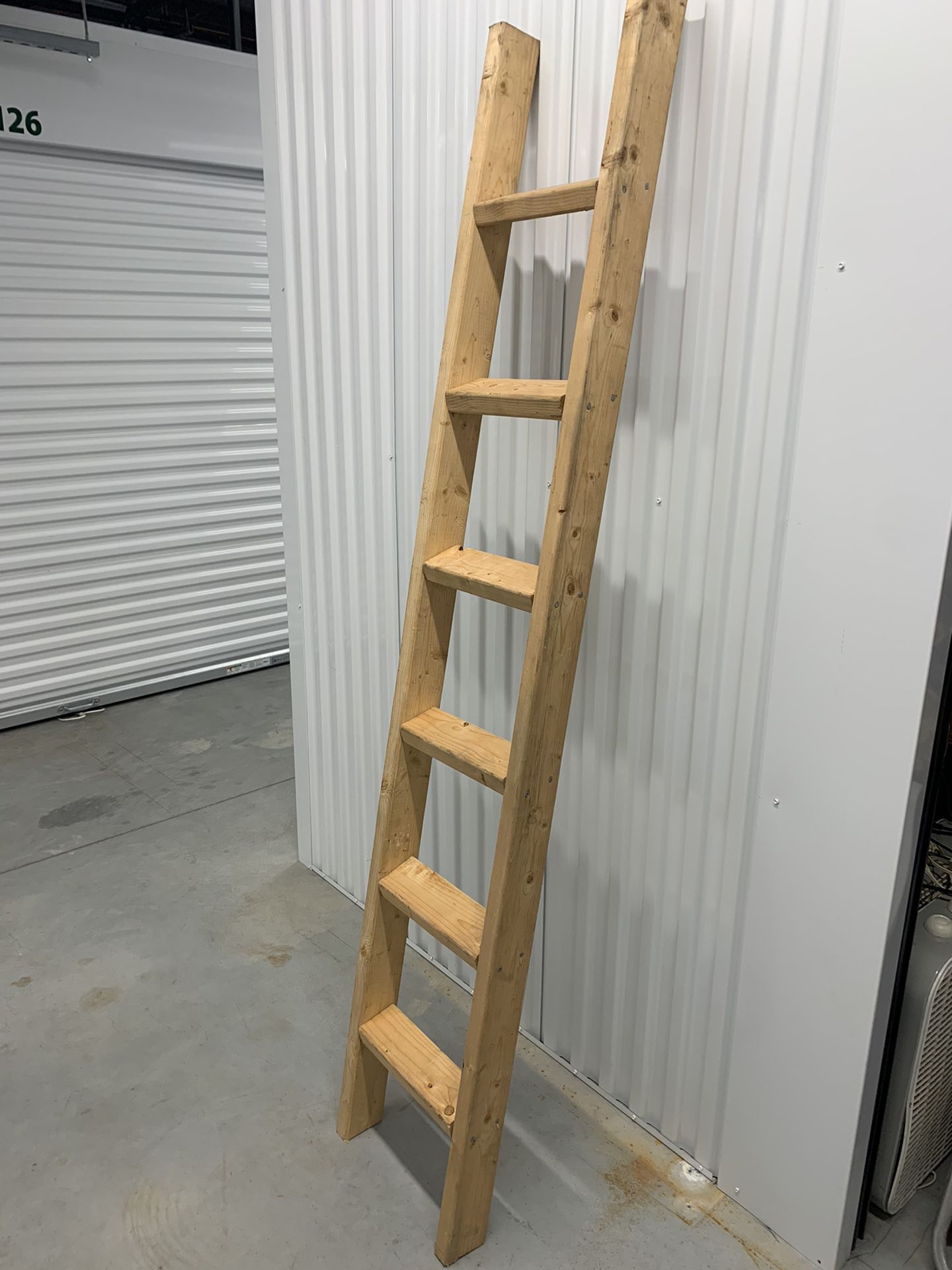 2 Custom build Wooden Ladders
